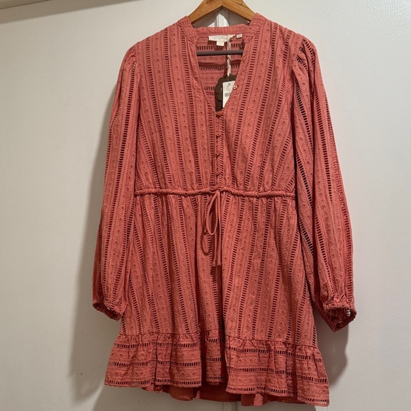 Anthropologie - Forever That Girl Eyelet Mini Dress - Picture 5 of 15